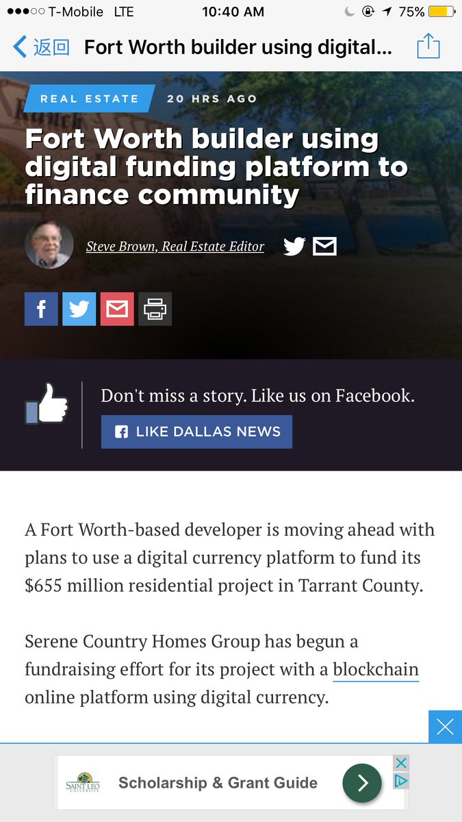 PencilCompany's tweet photo. $655 MILLION WORTH OF HOMES TO BE BUILT USING THE FIRST REAL ESTATE TOKEN ON BLOCKCHAIN THOUGH @PencilCompany , MEDIA REPORT FROM -@Reuters https://t.co/3rYnRHJXvv