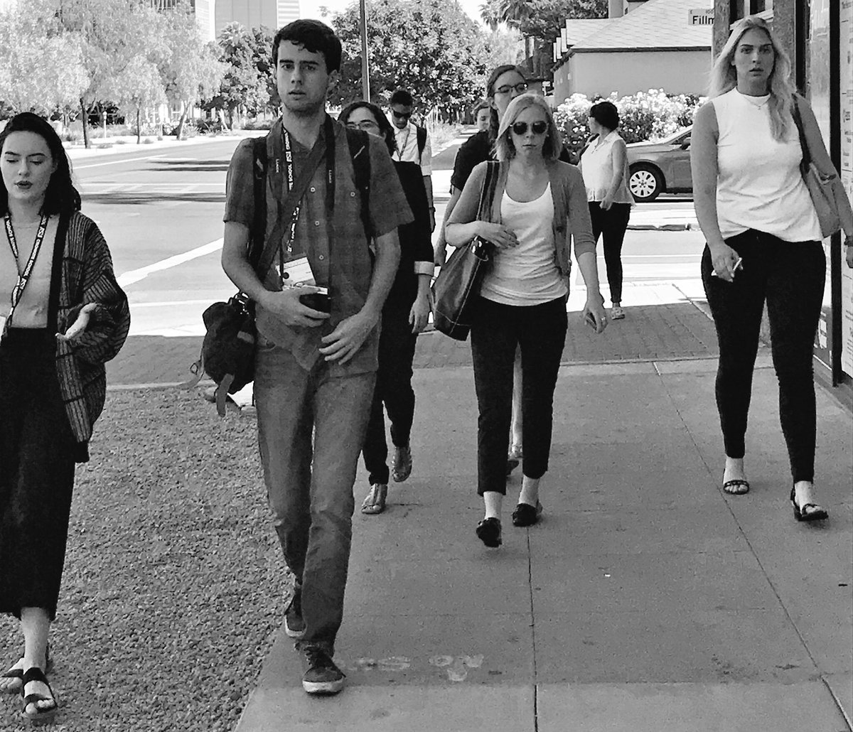 cheymumph's tweet photo. When you are too cool for school you join the Dow Jones News Fund. 😎#DJNFASU17 #FutureJournalists #Candid https://t.co/Fn9Ws7t9La
