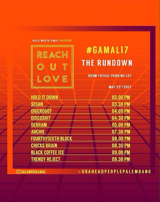 ArchiePalembang's tweet image. Rundown

Gala Musik Amal 2017
"Reach Out Love"

 #reachoutlove #galamusikamal #gamal17 #goaheadpeople #goaheadpeoplepalembang #palembang