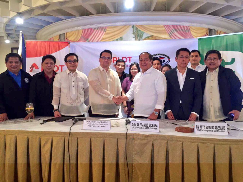 #PLDTEnterprise seals partnership with the Union of Local Authorities of the Philippines to support elevation of public safety w/ technology