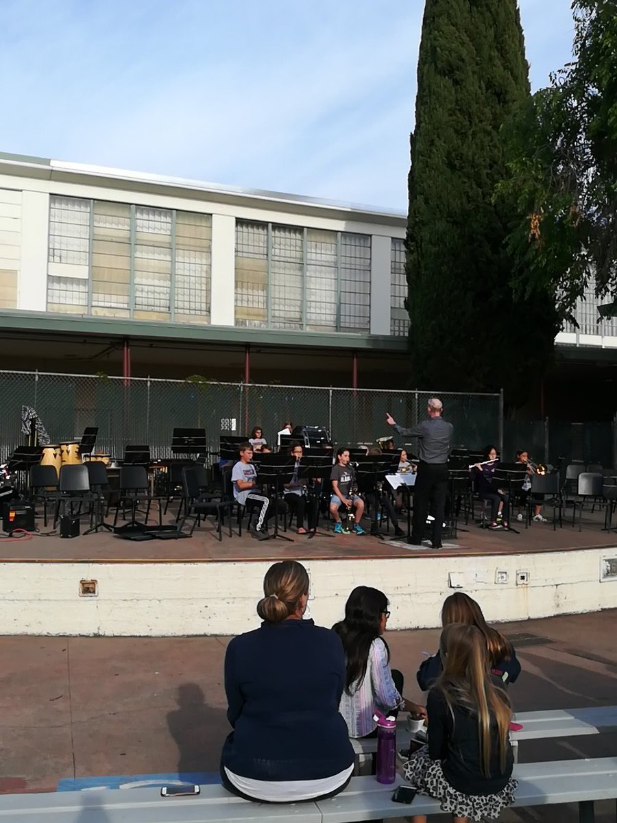 Great evening for a concert at PLHMS with lots PHE alumns!