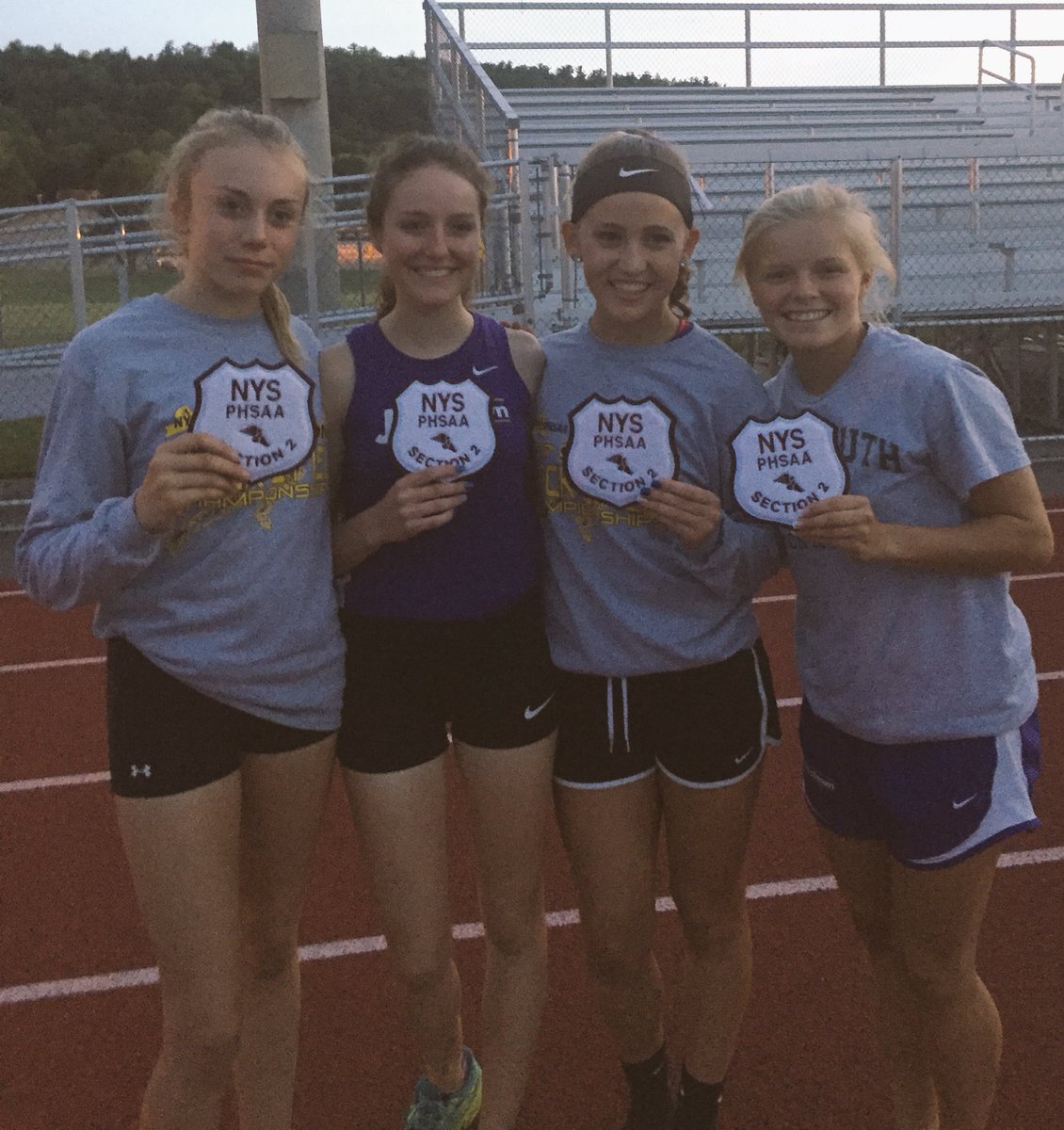 phillips_coach4's tweet photo. Look at those SECTIONAL CHAMPIONS! Girls 4x800 making Johnstown proud!! #JHStrack #TheProcessIsTheGoal #OneTeam https://t.co/ziuV43awqr