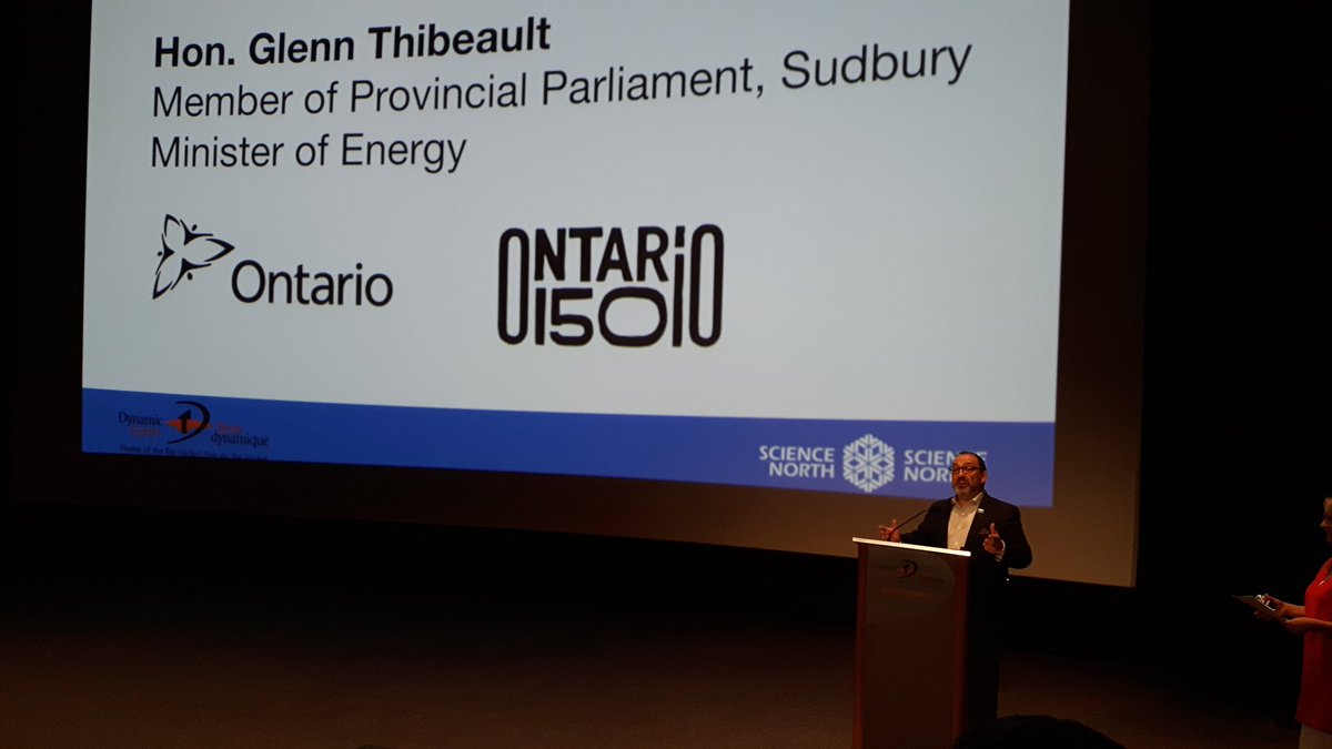 SudburyTourism's tweet photo. So many great speakers for the Big Nickel Show launch! Show starts in a few minutes! #BN150 (1/2) https://t.co/Qx0obDxGCX