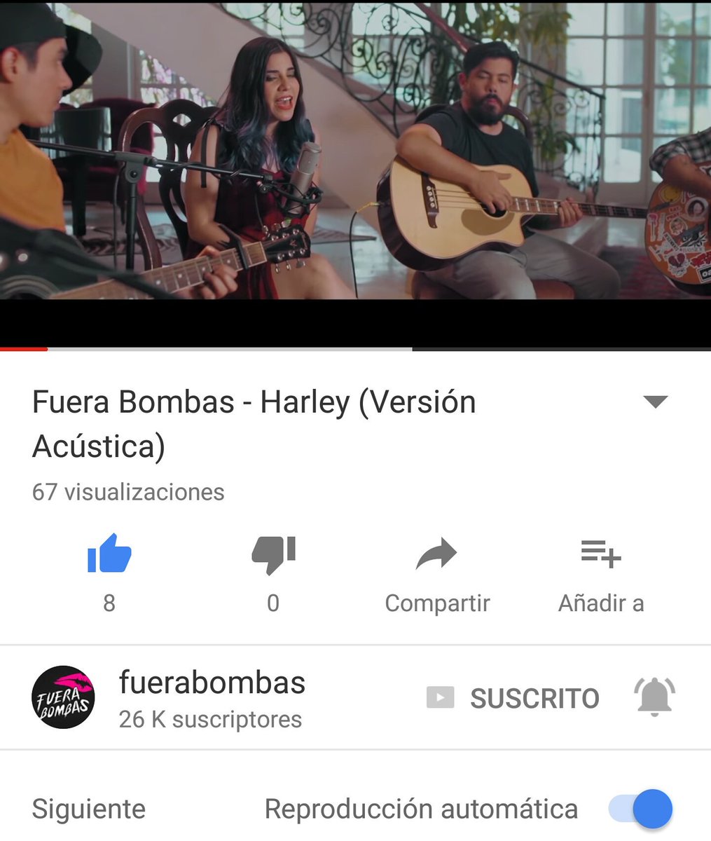 fbombasint's tweet photo. ¡YA SALIO! #Harley (versión acústica) 
👉 https://t.co/hPm1tAg40M chequen YA el video!! 💫💣💙

#MTVPERFECTOBETO 
#PREMIOSMTVMIAW https://t.co/OwFejMvOFm