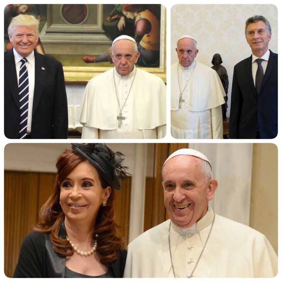 NoticiasdeAR's tweet photo. El Papa de los gestos. https://t.co/yzY3biEMGt