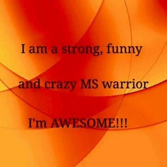 Guessner's tweet photo. I am a strong, funny & crazy #mswarrior #IMAWSOME https://t.co/WejrDKICyt