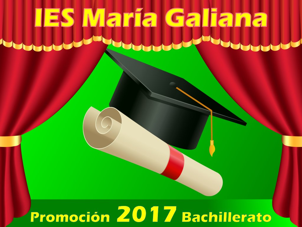 iesmariagaliana's tweet photo. Lunes, 29 Graduación de #2ºBachillerato @iesmariagaliana 19:30 Acto académico ACD Entretorres 21:30 Cena #NHCollectionSevilla @nhhotelses https://t.co/CoeHWO5pNm