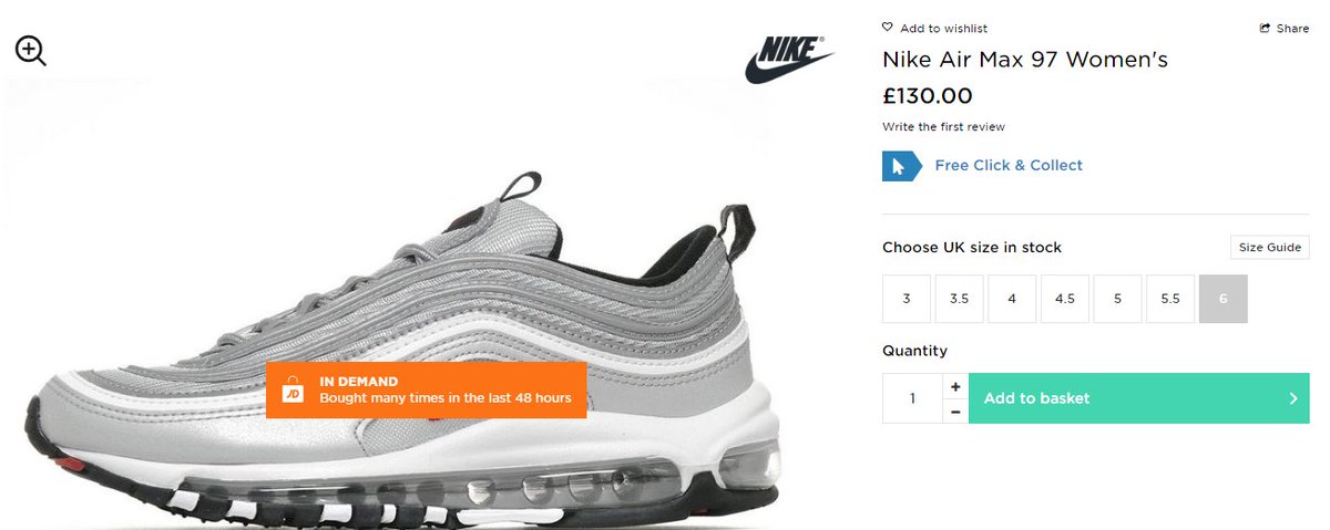 nike air max 97 womens jd sports