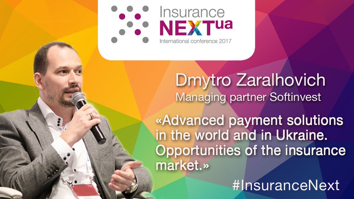 Keynote speaker <a href="/InsuranceNEXTua/">InsuranceNEXT`UA</a> First #Ukrainian international #InsurTech &amp; #FinTech conference.
goo.gl/NovB86
#payment #IT