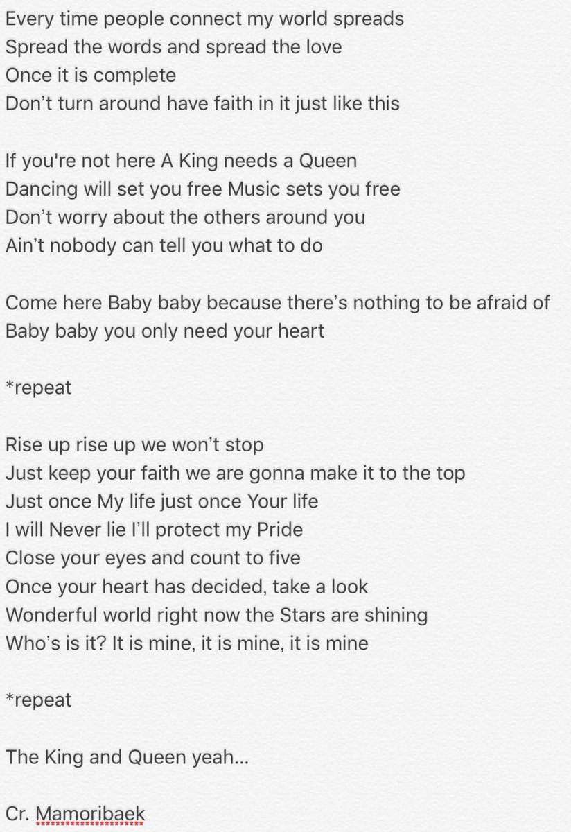 Mamori ㅅ Baek Romaji And Kanji Lyrics For King And Queen So You Can Sing Along 3 Exo Cbx Mamori ㅅ Baek Romaji And Kanji Lyrics For King And Queen So You Can Sing Along 3 Exo Cbx