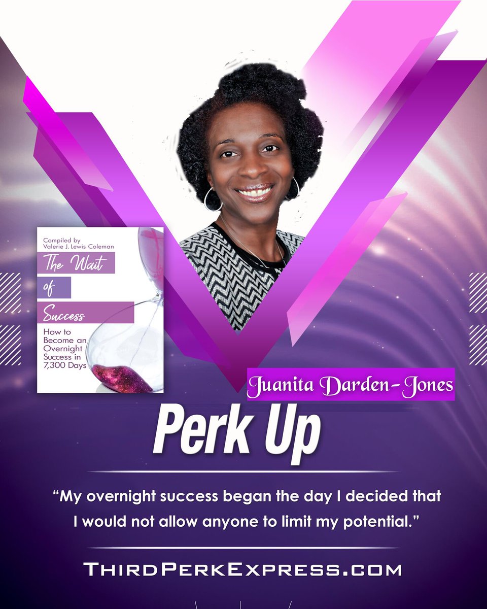penofthewriter's tweet image. @thirdperk Juanita Darden-Jones of Third Perk Cafe wrote Perk Up in #TheWaitOfSuccess penofthewriter.net/juanita-darden…