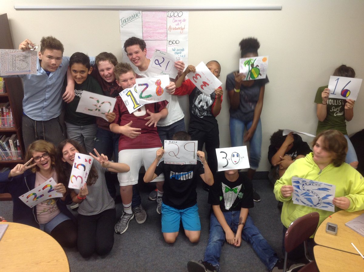 bethabramowich's tweet photo. . . . and the required silly pictures! Had so much fun with this crew! #csmsriseup #keepreading https://t.co/09q9WpKHq1