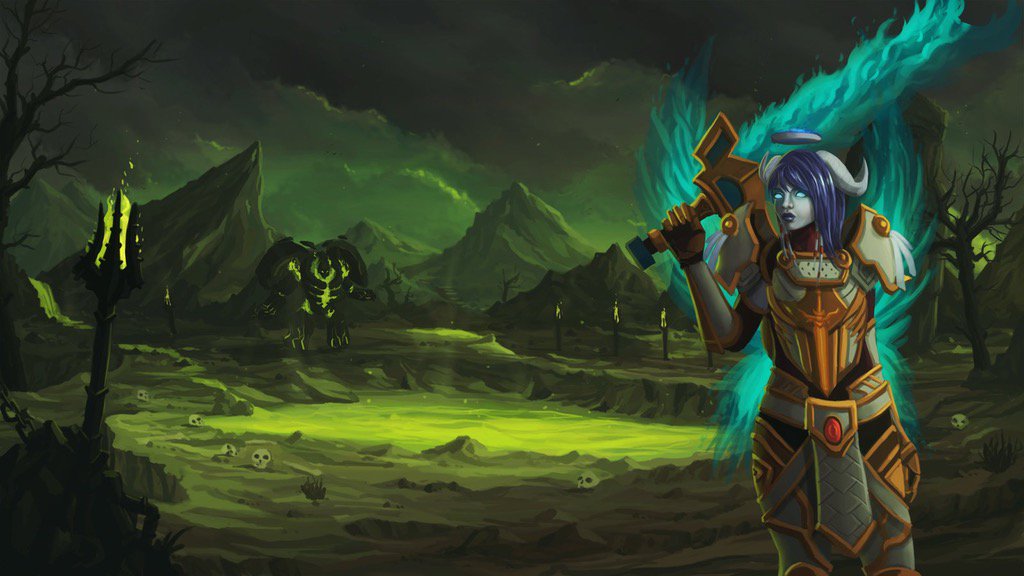 SafewowTeam's tweet photo. A friend drew my character. @Warcraft 
Like it? 
#Warcraft #WoW #worldofwarcraft https://t.co/n6j3cYEq9w