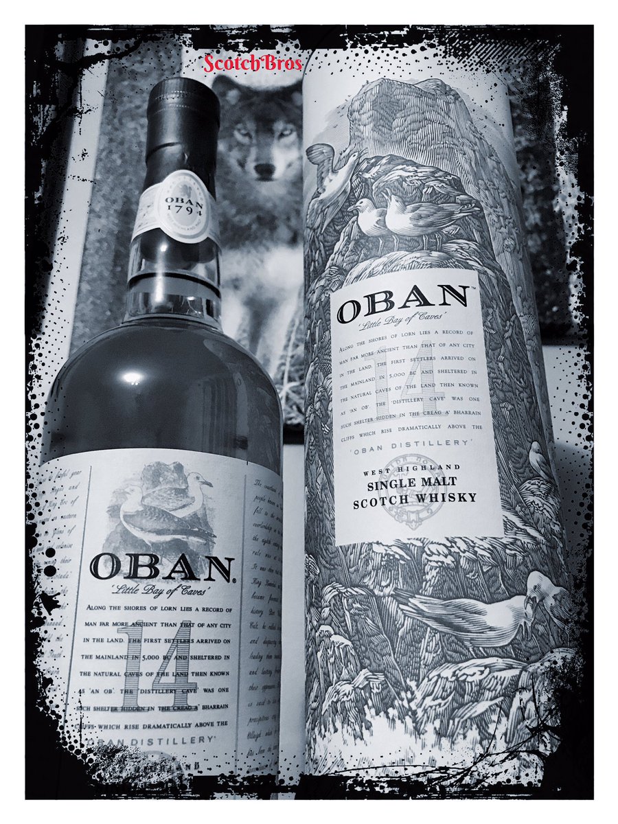 ScotchBros's tweet photo. Check out our Instagram for the actual review on Oban 14yr. #scotch #oban14 #WhiskeyWednesday https://t.co/ld6CaQD0sE