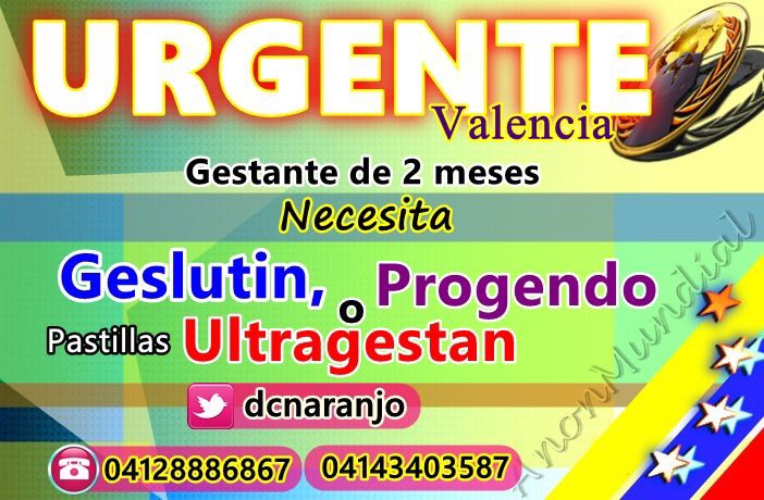 AnonMundial's tweet photo. 🆘🆘#URGENTE🆘🆘
Para gestante urge GESLUTIN, PROGENDO, ULTRAGESTAN #donacion #Referencia 
📞04128886867/04143403587 #Valencia @dcnaranjo https://t.co/EXZVo3Efhm
