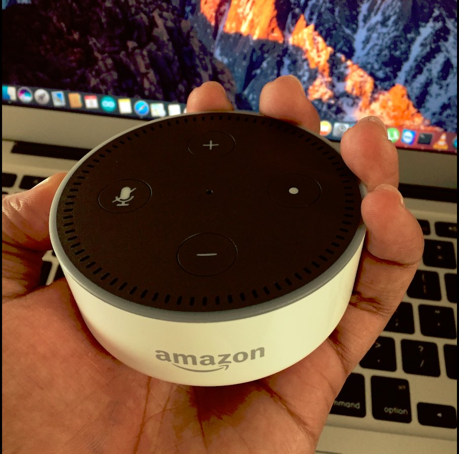tomascyriac's tweet photo. #amazon #alexadot https://t.co/Pzj3FHFWKY