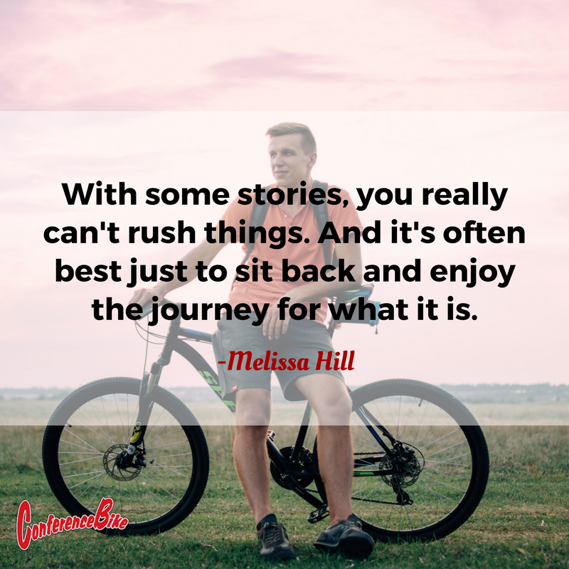 CoBiOfficial's tweet photo. Sit back and enjoy the journey for what it is!
#Cobi #CobiWorld #ConferenceBike #Quotes #Fitness #Exercise #InspirationalQuotes #CobiQuotes https://t.co/HA6rqvemCi