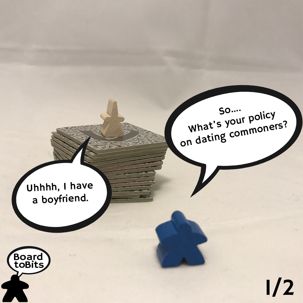 board_to_bits's tweet photo. Don't mess with a princess. 
#Carcassonne #boardgames #BGG #tabletopgames #tabletop https://t.co/A5Uuo82VPA