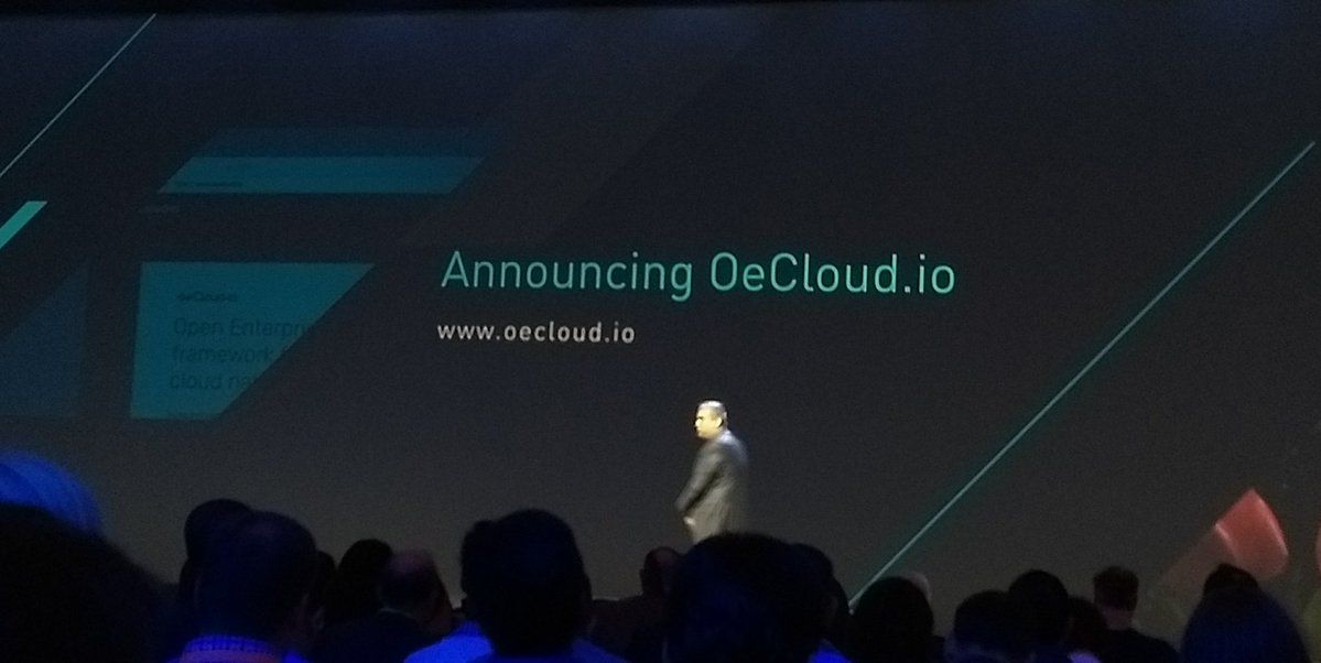 edge_verve's tweet image. EdgeVerve&apos;s #OpenEnterprise #CloudPlatform launched by @vsikka @InfyConfluence #Startups #EnterpriseApplication buff.ly/2qYHYDx