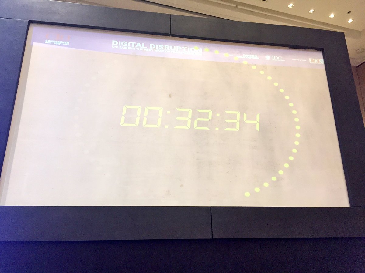 IDCAP's tweet photo. 40 minutes of quality discussions on the most pressing #CIO challenges in the #DX era. #CIOConf2017 #DigitalTransformation https://t.co/ZmCSirQlSe