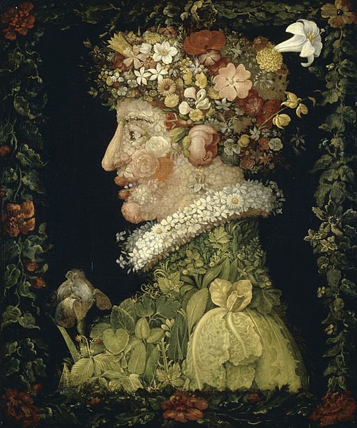 Spring (1573) Giuseppe Arcimboldo's works -> art-art-art.net/Arcimboldo/amp/