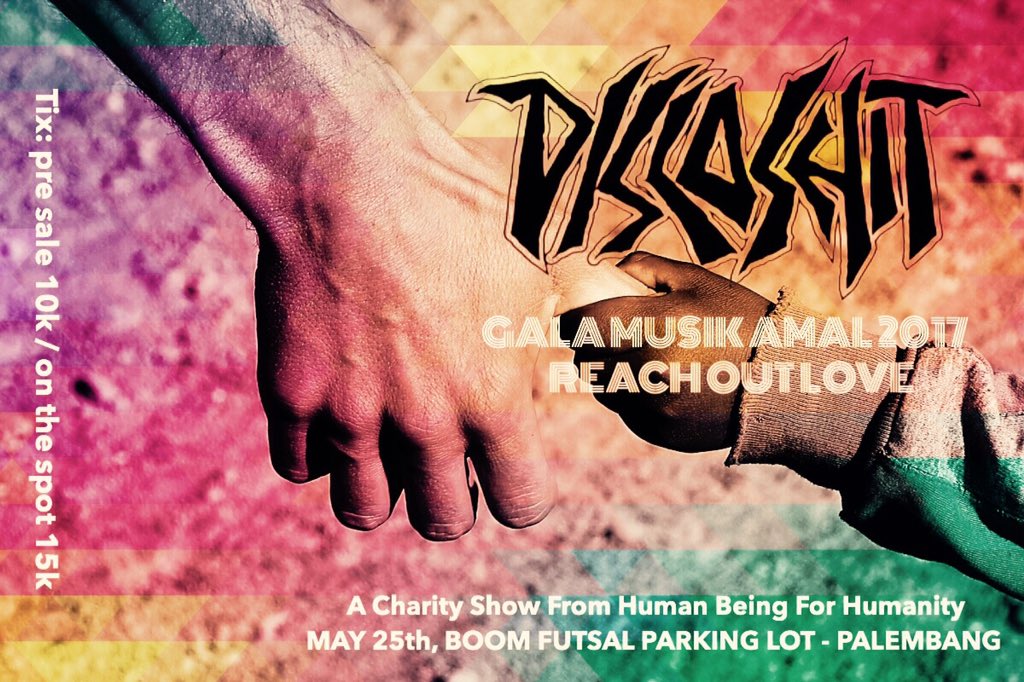 Hari ini: Gala Musik Amal 2017! "Reach Out Love" kami akan tampil jam 16.30 wib.