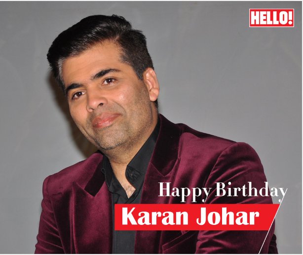 HELLO! wishes Karan Johar a very Happy Birthday   