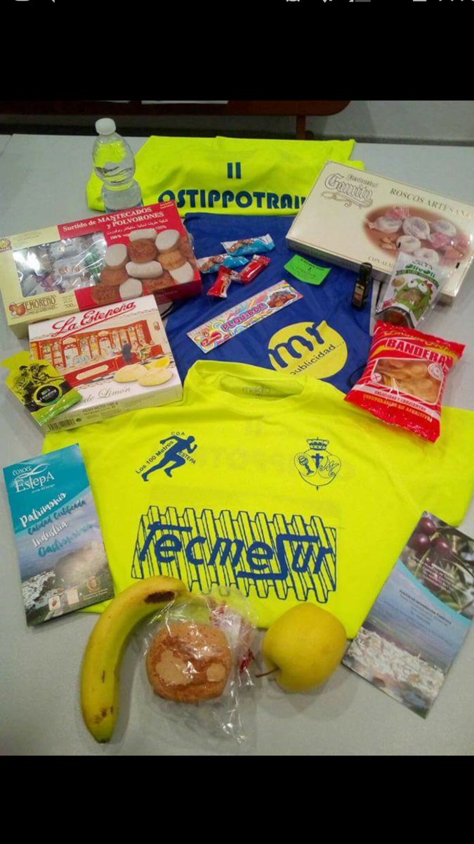 ostipotrail's tweet photo. Fantástica bolsa del corredor para esta segunda edición de la ostippotrail. 28-05-17 https://t.co/XYMERDdQKI