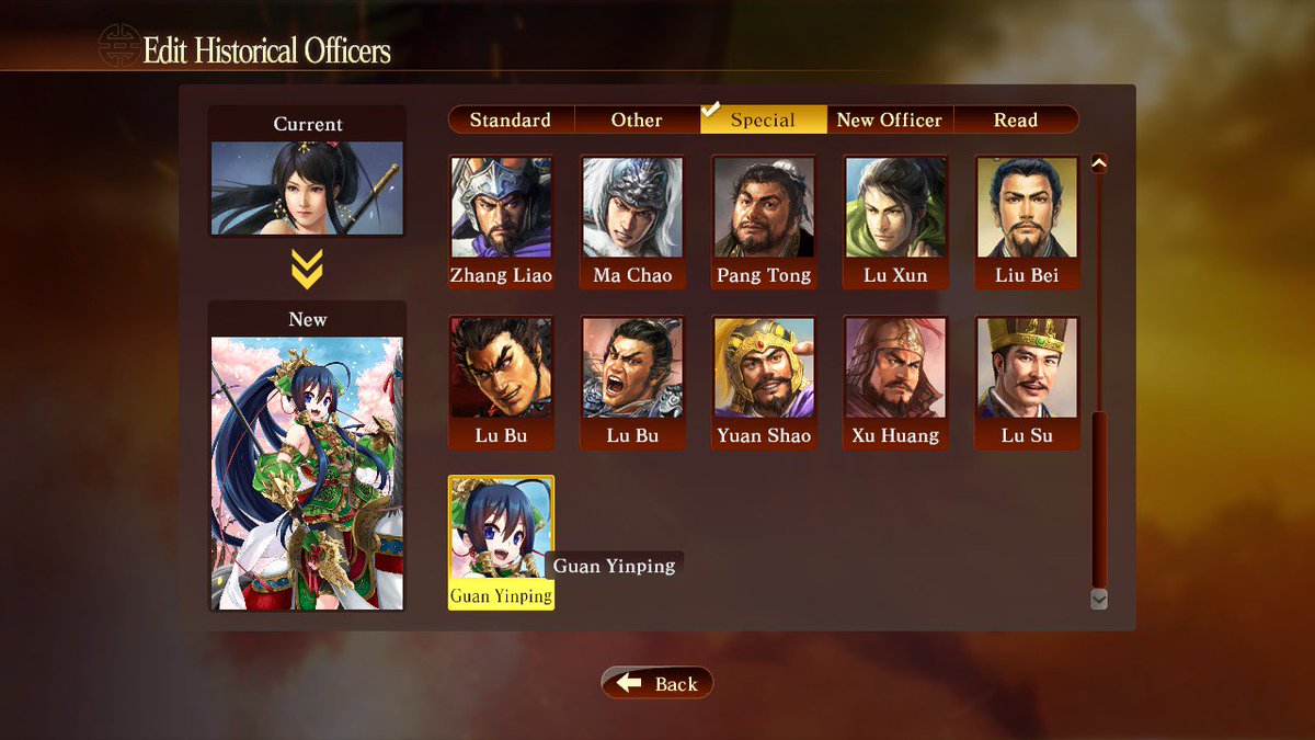 bk2128's tweet photo. Just checked Famitsu's DLC code for Sangokushi Taisen portraits in #RTKXIII, confirmed it can work with English ver too in Steam! #KTFamily https://t.co/eNiK7CW14f