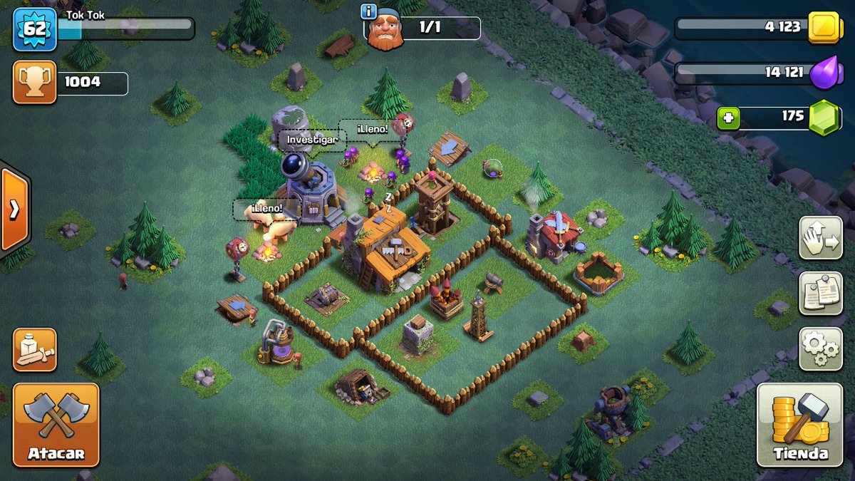TokTok133's tweet photo. Estoy enganchadisimo con la actualización, la verdad que muy conforme. @ClashofClansESC https://t.co/qmWTFNTDSz
