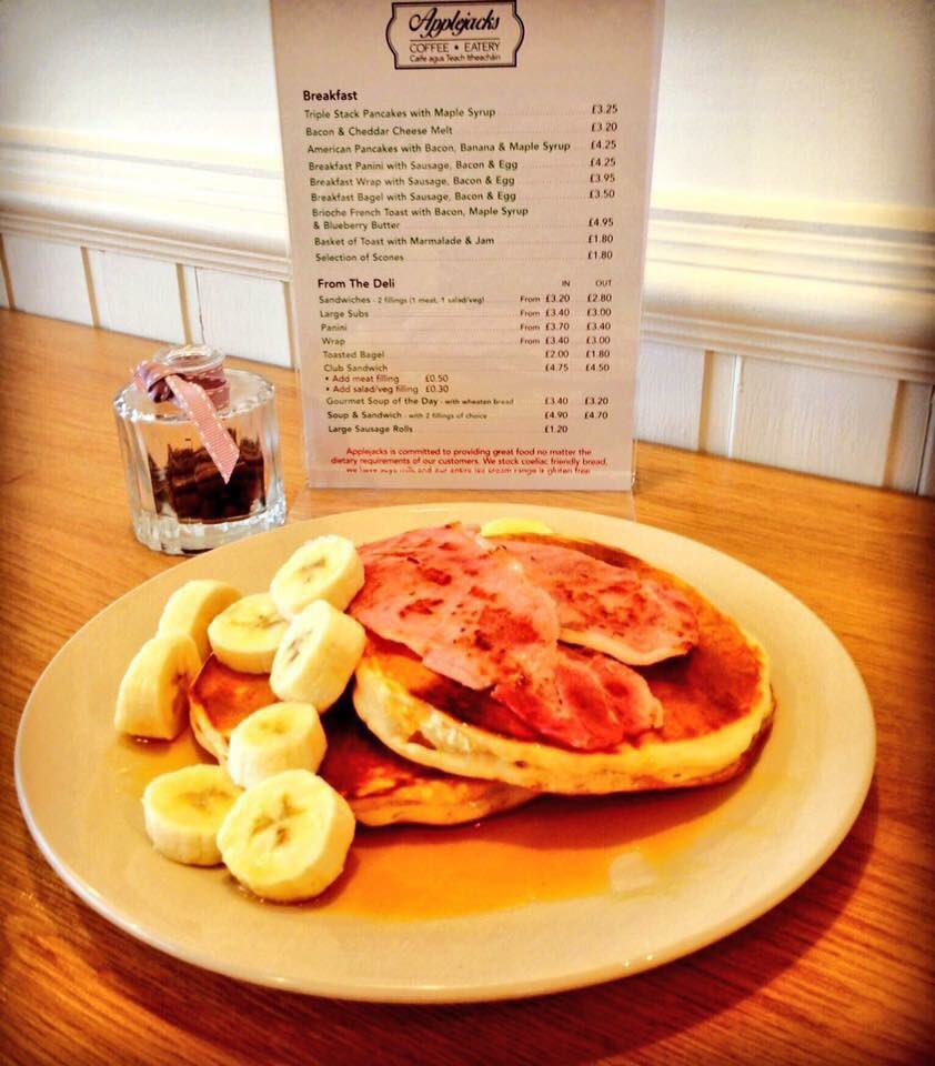 ApplejacksCafe's tweet photo. Morning Applejackers, beautiful, fresh Bellagio coffee and gorgeous breakfasts ready to go from 8am... https://t.co/BbR4ZQXx5C