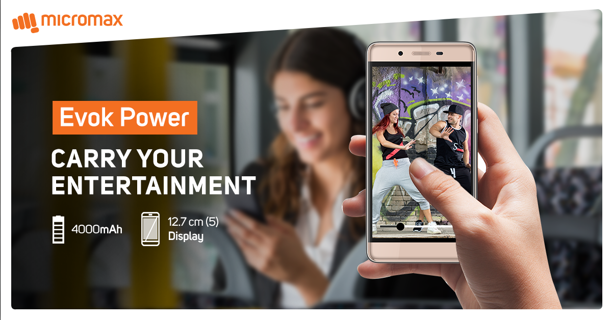 Micromax__India's tweet photo. Your solo trips will never get boring. #EvokPower. https://t.co/pC3r9pdQQ4 https://t.co/fk5e3xNYEX