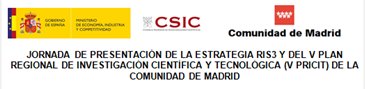 DLGMA_CSIC's tweet photo. Ya va quedando menos para la presentación del #RIS3Madrid.Organizado por @DLGMA_CSIC https://t.co/l117LO5YBf https://t.co/zwPPD8C72f