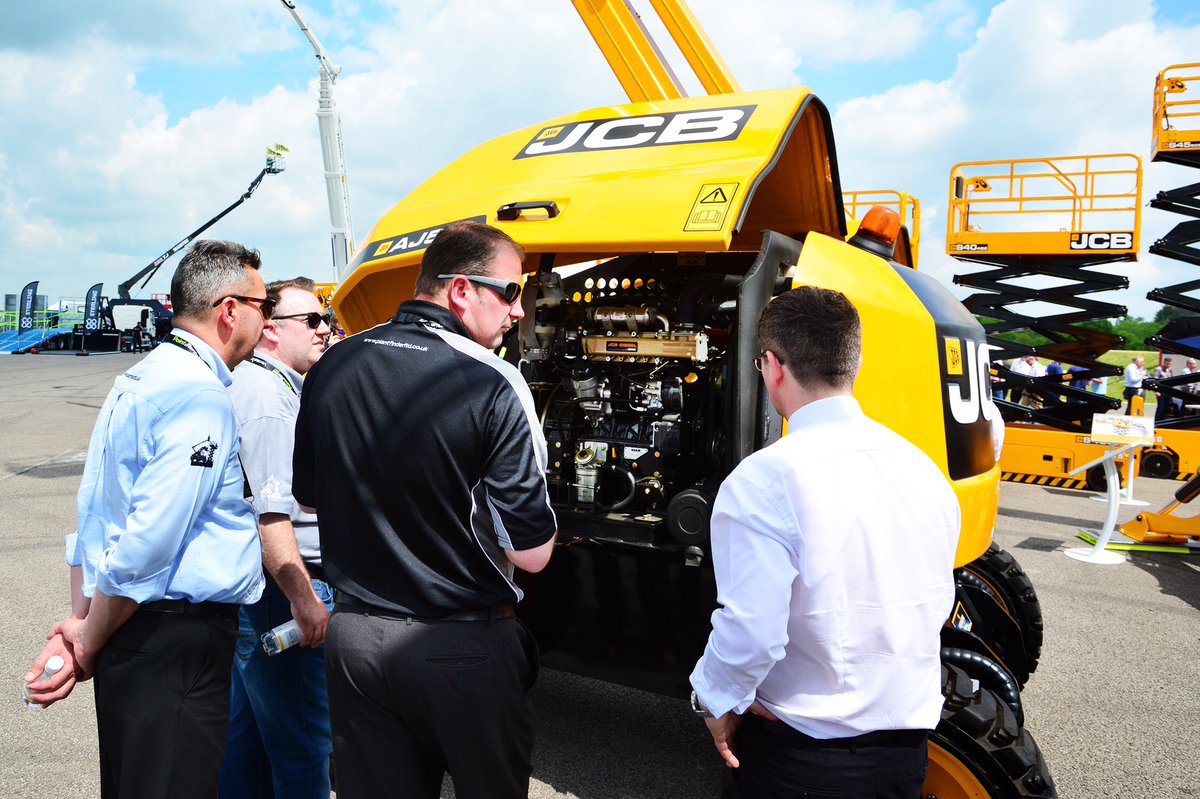 JCBmachines's tweet photo. We're ready! Visit the JCB Stand where the team are on hand to answer any questions you have about our new Access range! #vertikaldays2017 https://t.co/yAqmxmCHRZ