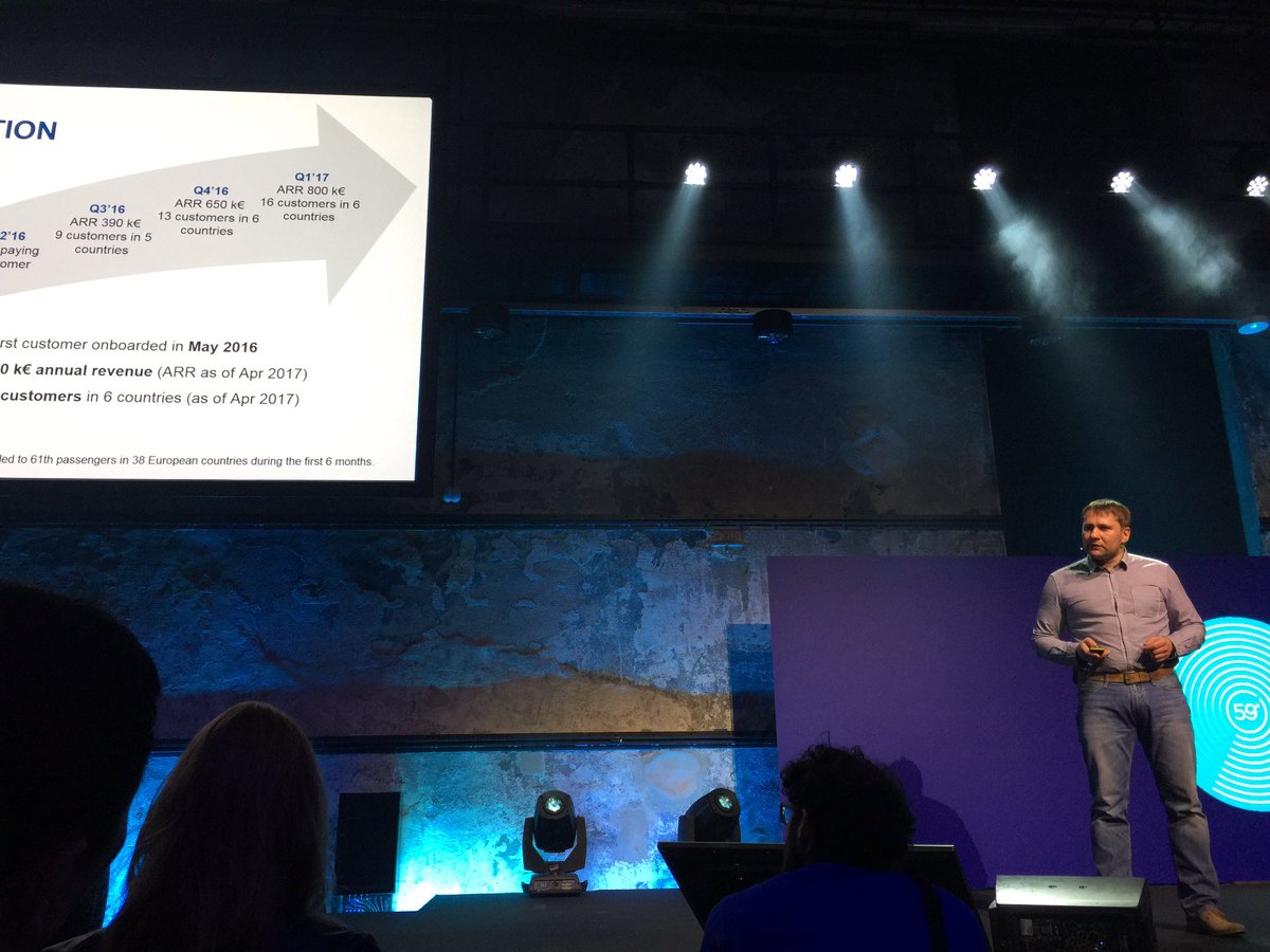 VunkLabs's tweet photo. @RebelRoam CEO @henriploom at #latitude59 among the BEST of Baltic States startups 👌🏻 https://t.co/GIhvgPbfRw