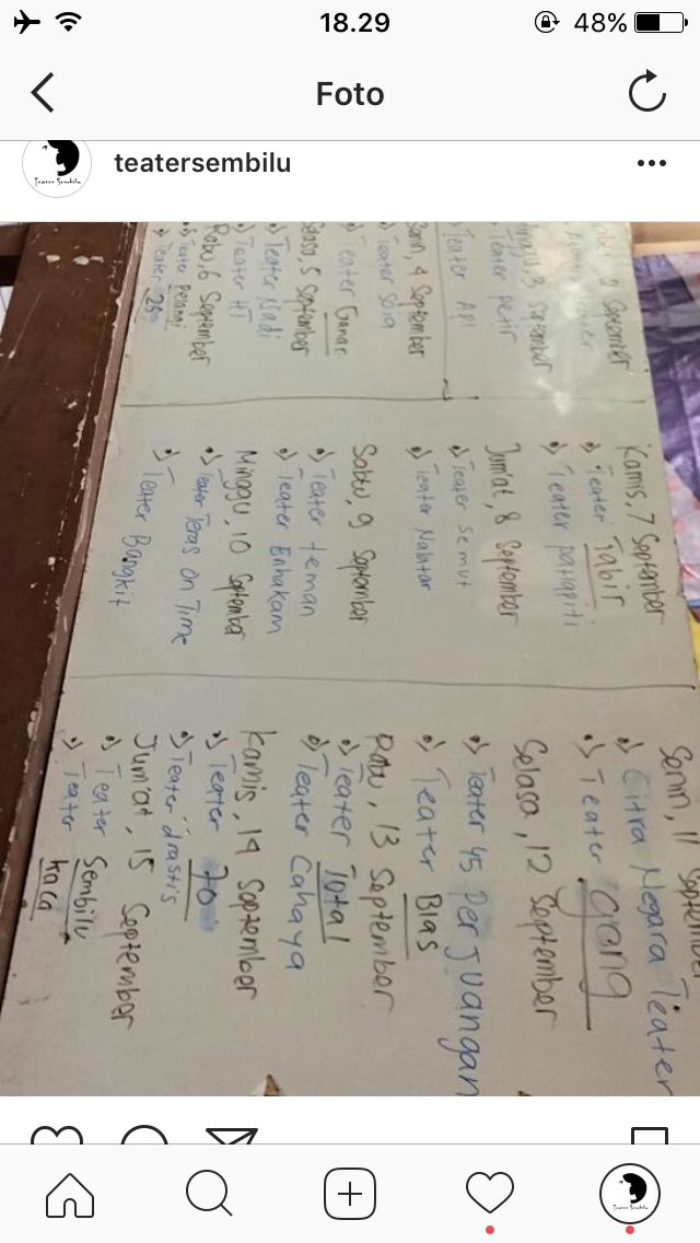 Ini hasil tm ke2 di fts27 sembilu akan tampil pada hari jumat 15 september 2017 pukul 3-4 sore jangan lupa tonton!!😊