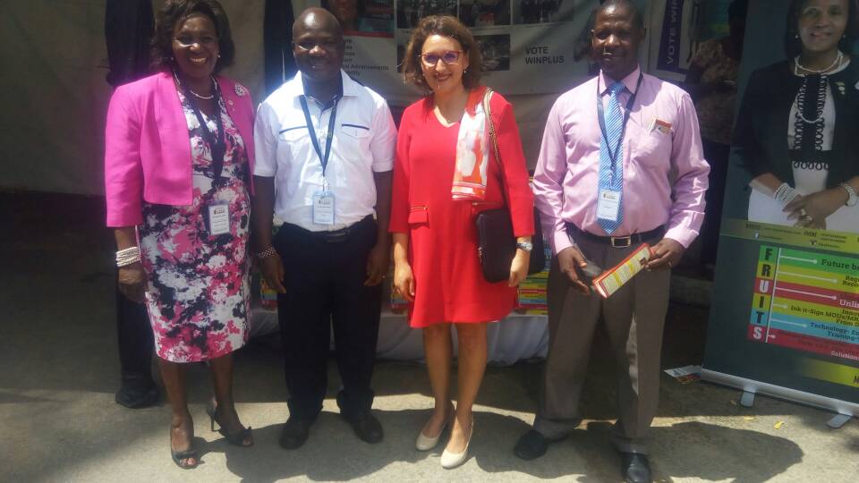 FCPARosemary's tweet photo. Incoming @ICPAK_Kenya Council Chair with outgoing Chair: FCPA F. Barasa meets Rosemary Gituma. #ICPAKElections2017 #ICPAK33rdAnnualSeminar https://t.co/QNvnMhaUVW