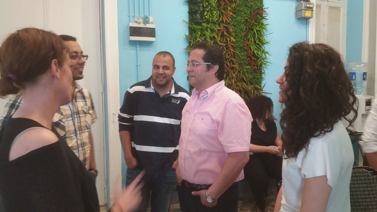 PeaceHackMENA's tweet photo. Let's welcome @tarekelkady founder of @globalshaperALX at @icealexHub #HackForPeace #PeaceHackMENA @SwedAlexOrg https://t.co/bzrghBzvjK
