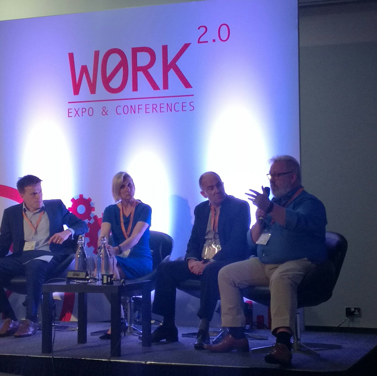 5 #generations working at <a href="/IKEA/">IKEA</a> today, the oldest being 87 <a href="/gemuir/">George E Muir</a> addresses the issue of stereotyping and uses music to break bias. #work2