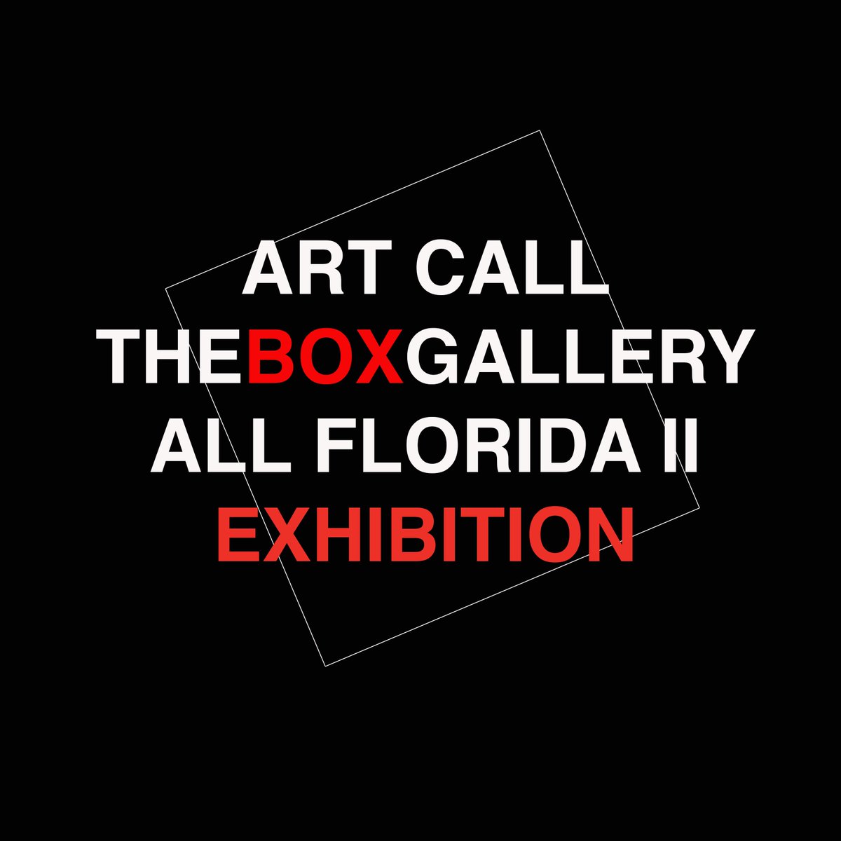 TheBoxGalleryFL's tweet photo. Deadline is today! #AllFloridaExhibiton @TheBoxGalleryFL https://t.co/vc4LcOY3eq #TheBoxGallery #FloridaArtists #wpbarts @ILoveWPB #ilovewpb https://t.co/SDGEsILtVb
