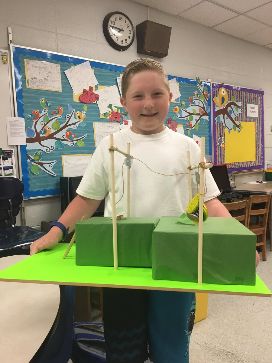 RossRockets's tweet image. Still excited about learning on the last full day! The way you made simple machines work together to trap that leprechaun is truly ROSSOME!