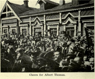 Last night at Kiev <a href="/Kerensky_1917/">Alexander Kerensky</a>'s train was increased by the addition of the carriage which brought Albert Thomas from Moscow. #1917LIVE