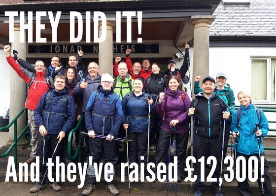 glosdeaf's tweet photo. £12,300!!! Could not be more proud of this gang. They did it!! @MaxAdUK #ThreePeak #dosomethingamazing https://t.co/xwU75sKz3D