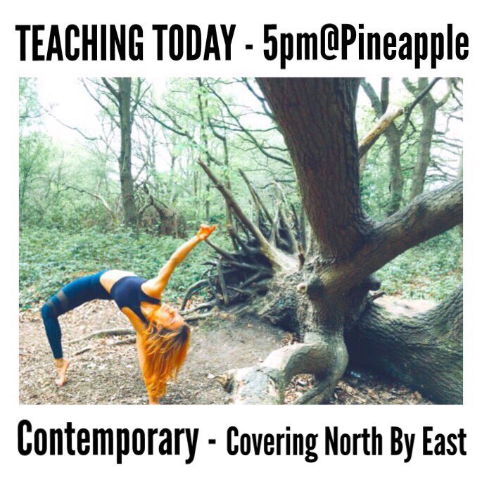 Teaching today 5pm for the fabulous duo <a href="/NorthByEastDuo/">North By East</a> <a href="/pineappledance/">PineappleDanceStudio</a> #contemporary #dance #class #training #train