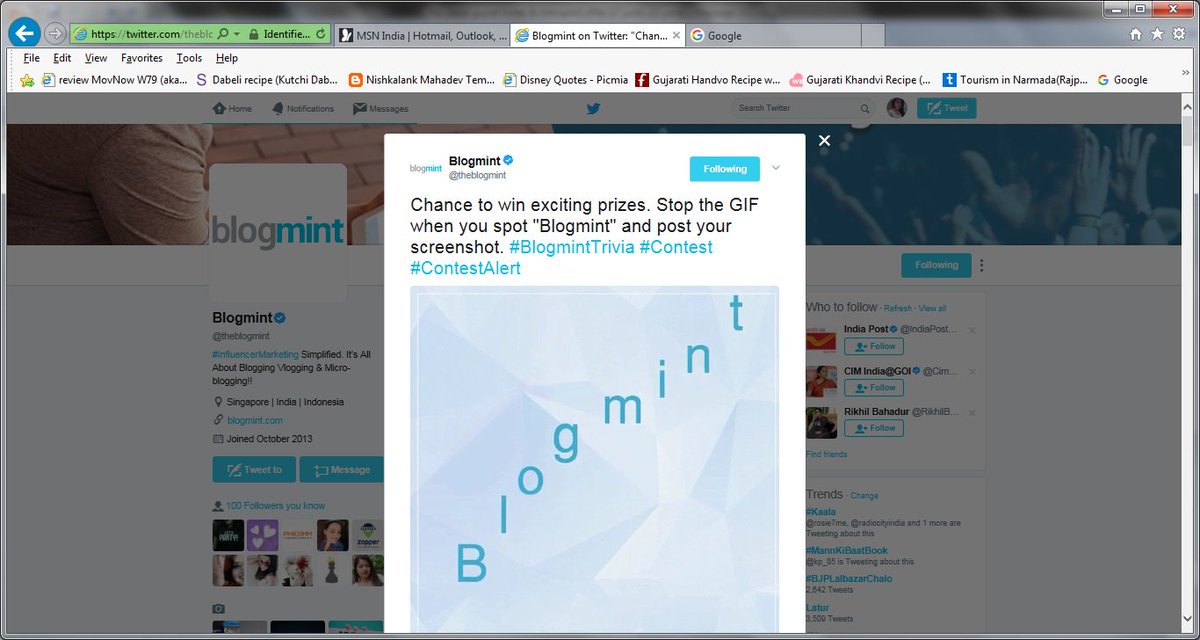 Dreamer_Deepika's tweet image. Here&apos;s my screenshot team !! 
Join #BlogmintTrivia @1_LOPA @MaitreniMishra @NehaYagnik @Admire_Urself