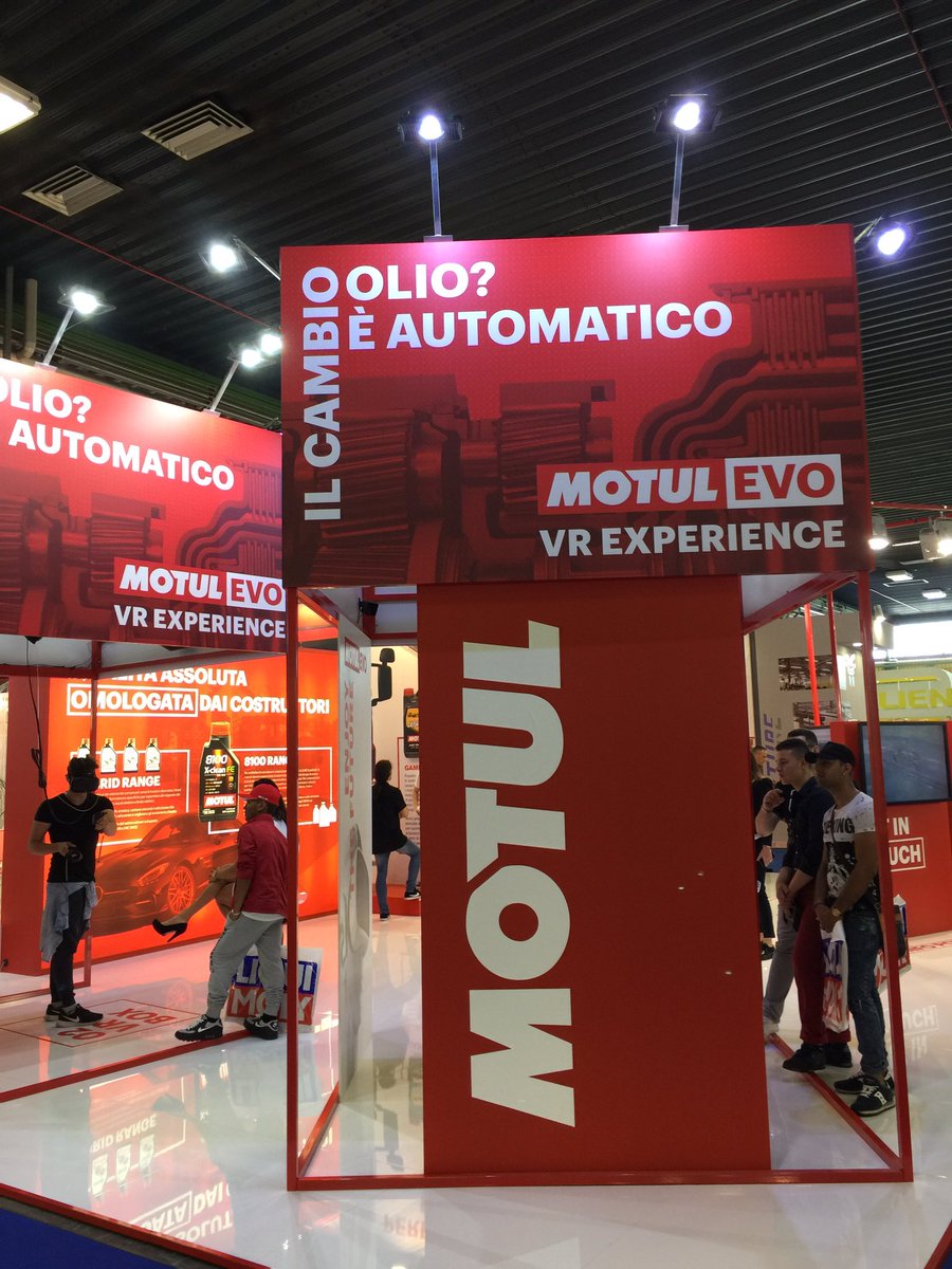 mphillipsmedia's tweet photo. More VR at @motul at @Autopromotec https://t.co/8q6PVTSAfx
