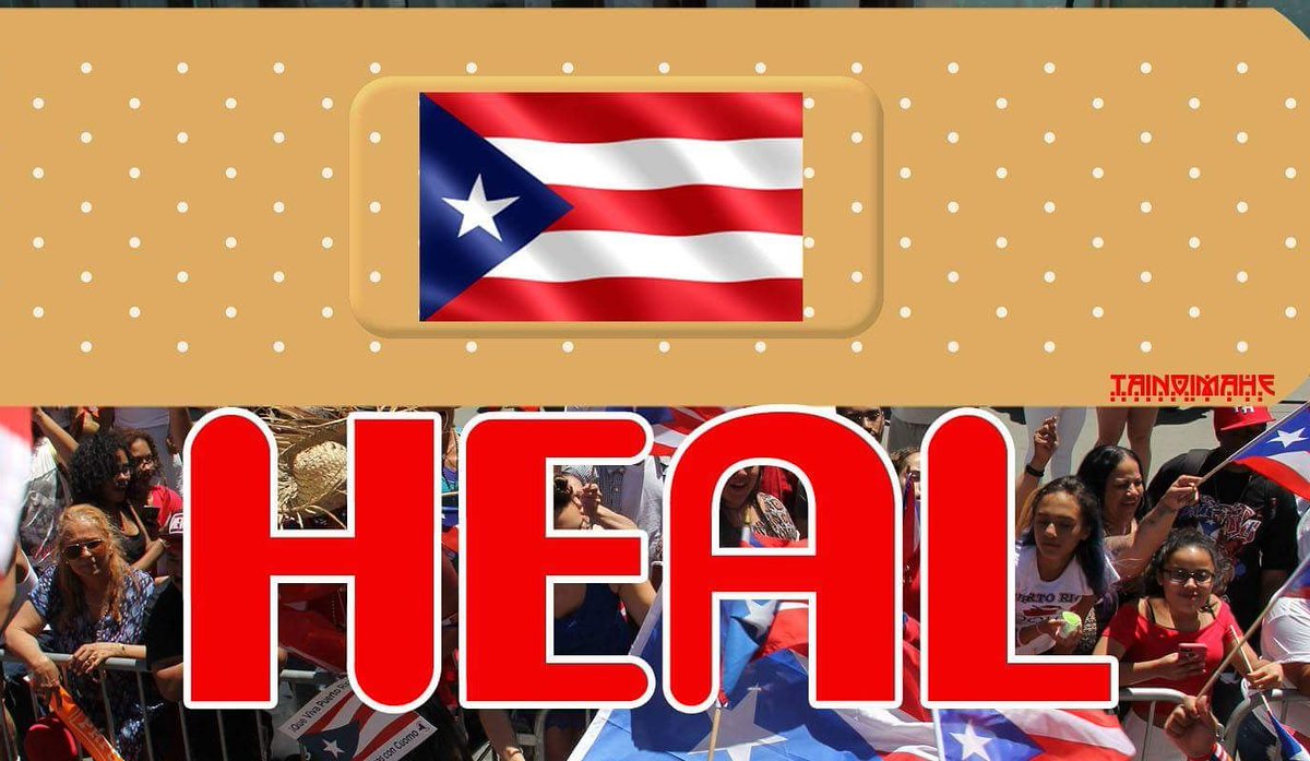 tainoimage's tweet photo. Heal #PRParade https://t.co/eDCQBpmJRn