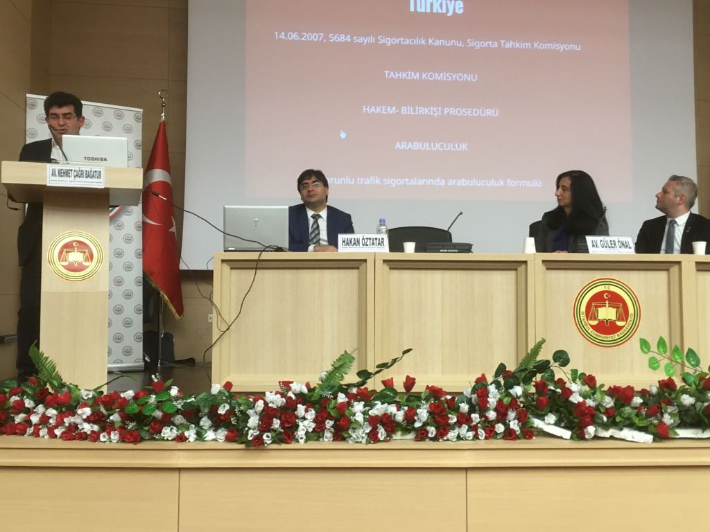 24 Mayıs'da İstanbul Adliyesi Adalet Sarayında 
"Lojistik ve Sigorta Hukukunda Tahkim ve Arabuluculuk Semineri" gerçekleştirilmiştir.