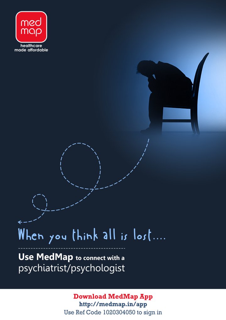 MedmapIndia's tweet photo. U can nvr lose everything.#ITSOKAYTOTALK  #LetsTalkAboutit Connect with trusted #psychiatrists &amp; #psychologists on @MedmapIndia #depression https://t.co/3dzA0g7Xnq
