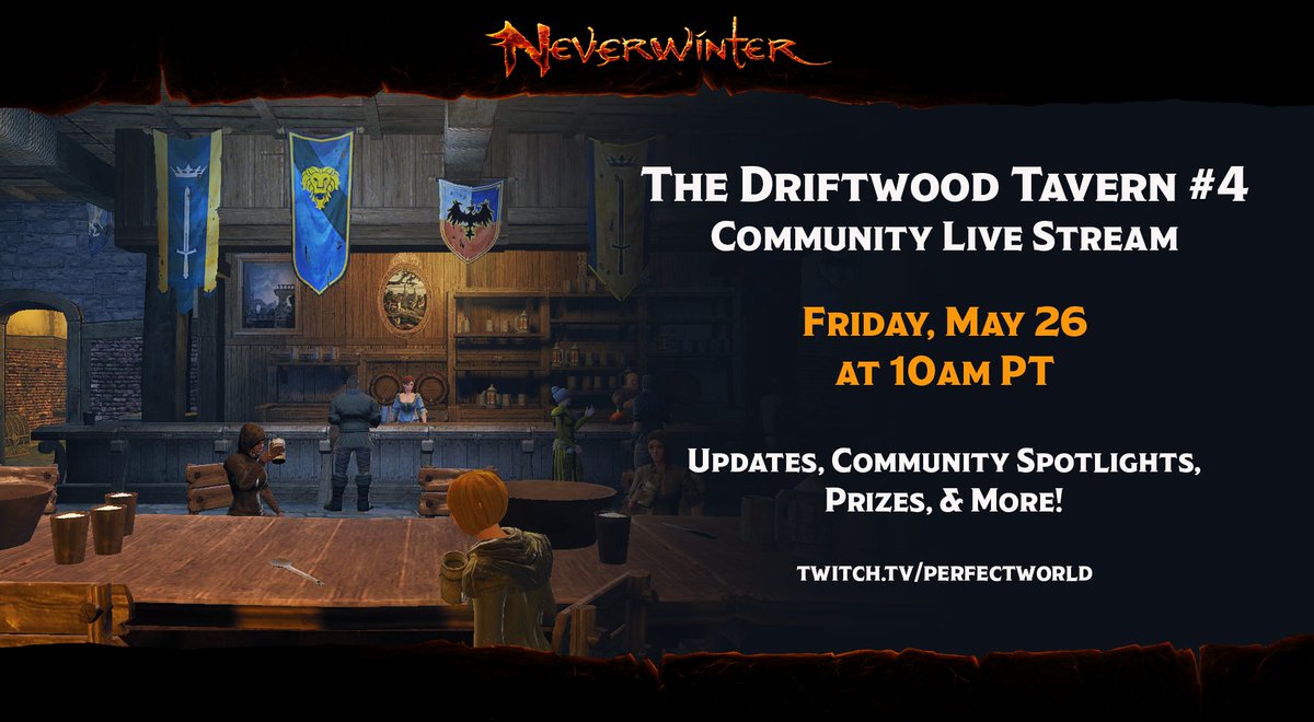 SafewowNWAD's tweet photo. #neverwinter The Driftwood Tavern #4: May 26
Buy cheap Neverwinter Astral Diamond with 65 off code:SWTW on https://t.co/87HVASFddm https://t.co/pMNzIuX8ax
